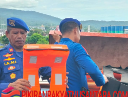 DITPOLAIRUD POLDA SULUT DAN INSTANSI TERKAIT PERIKSA ALAT KESELAMATAN KAPAL DI PELABUHAN MANDO