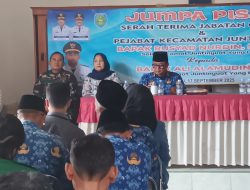Sertijab Camat Juntinyuat,Berikut Pesan Camat Yang Lama dan Yang Baru