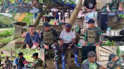 *Satgas Yonif 131 Peduli Kesehatan Warga Perbatasan Papua*