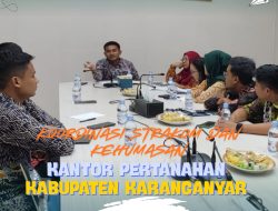 Perkuat Peran Kehumasan, Kantah Karanganyar Gelar Koordinasi Strategi Komunikasi