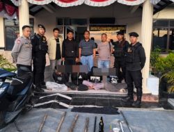 Sat Samapta Polres Indramayu Amankan Empat Remaja di Karangampel Indramayu