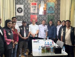 Satgas PMI Bahkti Tuah Madhani Lakukan Audiensi dengan Imigrasi Kelas I Batam Centre Terkait Perjalanan dan Dokumen PMI
