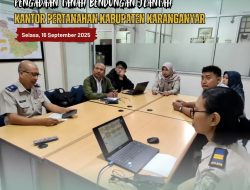 Klarifikasi Data Rencana Perubahan Penetapan Lokasi Pengadaan Tanah Bendungan Jlantah
