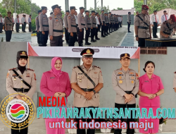UPACARA PELANTIKAN JABATAN KAPOLSEK MATUARI, KASATTAHATI DAN SERAH TERIMA JABATAN KASATRES NARKOBA POLRES BITUNG