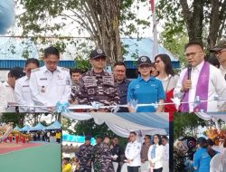 Festival Pesona Selat Lembeh pembukaan Di Lanal AL kodaeral Vlll bitung 2025