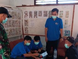 Babinsa Koramil 1602 Sindang Melaksanakan Pendampingan Kegiatan Skrining TB Kemenkes Masyarakat ACF Lokus Tahun 2025