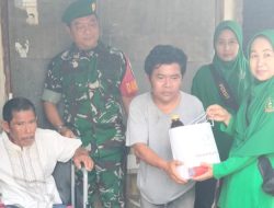 Peringati HUT TNI Ke-80, Danramil 1603 Lohbener Bersama Ibu Persit Melaksanakan Bhakti Sosial 