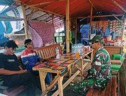 Babinsa Koramil 1611 Losarang Komsos Bersama Masyarakat Blok Rancagunda Desa Jangga