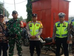 Pastikan Acara Berjalan Lancar, Koramil 1611 Losarang Melaksanakan Pengamanan Unjungan Buyut Sambidoyong
