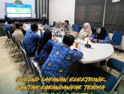Kantor Pertanahan Kabupaten Karanganyar Bersama Tim Pusat Data dan Informasi (Pusdatin) Melaksanakan Monitoring dan Evaluasi Verifikasi Buku Tanah dan Validasi Data