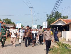 Personil Koramil 1602 Sindang Melaksanakan Pengamanan Pendaftaran Balon Kuwu Desa Panyindangan Wetan