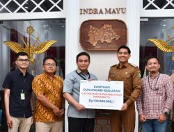 Kolaborasi Kilang Balongan dan Pertamina Group di Indramayu, Salurkan Bantuan Dukung Program Pemkab Indramayu
