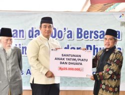 PT KPI RU VI Balongan Salurkan Bantuan 50 Juta Rupiah ke Pesantren Al-Ishlah Subang