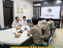 Kantor Pertanahan Kabupaten Karanganyar menerima kunjungan Tim Monitoring dan Evaluasi dari KPPN Sragen