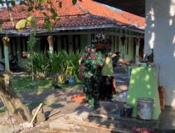 Danssk TMMD ke-126 Tinjau Pengeboran Sumur Air Bersih di Rumah Warga