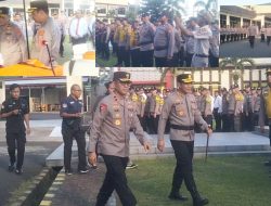 Wakapolda Sulut Tinjau Kesiapsiagaan Bencana dan Pelayanan Kepolisian di Polres Bitung