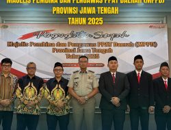 Pertanahan Kabupaten Karanganyar mengikuti Pelantikan Majelis Pembina dan Pengawas Pejabat Pembuat Akta Tanah Daerah (MPPD) Tahun 2025