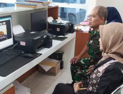 Koramil 1601 Indramayu Menghadiri Rapat Koordinasi Melalui Zoom Meteeng Percepatan Pembangunan Gerai KDMP 