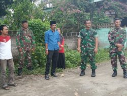 Koramil Jajaran Kodim 0808/Blitar Siapkan Lahan Pembangunan Koperasi Desa Merah Putih