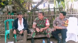 Babinsa Koramil 1603 Lohbener Komsos Bersama Pamong Desa Waru 