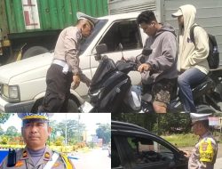 Polres Minahasa Utara Tindak 78 Pelanggaran Lalu Lintas dalam Operasi Zebra Samrat 2025