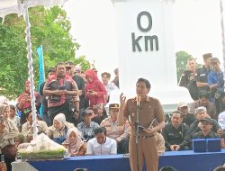 Bupati Indramayu Resmikan Tugu Titik 0 km,Calon Daerah Otonomi Baru Kabupaten Indramayu Barat