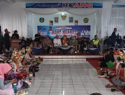 Bertema “Mewujudkan Ketahanan Pangan Lewat Budaya Ngarot”Pemdes Nunuk Sukses Gelar Adat Ngarot   