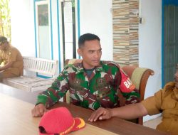 Babinsa Koramil 1603 Lohbener Laksanakan Komsos Dengan Pamongdesa Tawangsari