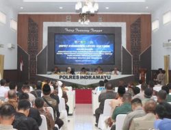 Polres Indramayu Gelar Rakor Lintas Sektoral, Pastikan Seluruh Tahapan Pilwu Berjalan Aman dan Akuntabel