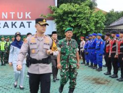 Siap Amankan Natal dan Tahun Baru,Polres Indramayu Gelar Apel Pasukan Operasi Lilin Lodaya 2025