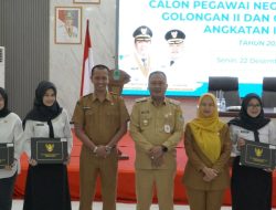 Penutupan Pelatihan Dasar Valon Pegawai Mentri Sipil (CPNS) Golongan II dan Golongan III Angkatan I-VIII Tahun 2025