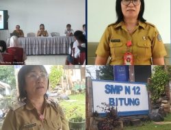 DPPKB dan Dinas Kesehatan Bitung Sosialisasikan Kesehatan Reproduksi Remaja untuk Cegah Stunting di SMPN 12 Bitung