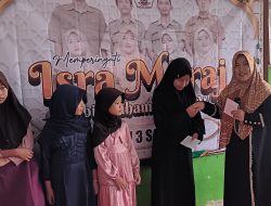 UPTD SDN 3 Sambimaya Peringati Isra Mi’raj Nabi Muhammad SAW dan Santuni Anak Yatim Piatu