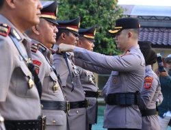 Kapolres Indramayu Pimpin Sertijab Kasat Intelkam dan Sejumlah Kapolsek Jajaran