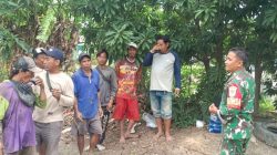 Komsos Babinsa Koramil 1611/Losarang Bersama Masyarakat Desa Muntur 