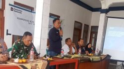 Danramil 1609/Juntinyuat Hadiri Musyawarah Sosialisasi Kompensasi ROW SUUT 150 KV Balongan Incomer