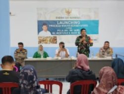 Koramil 1611/Losarang Hadiri Grand Launching SPPG Yayasan Laskar Muda Kreasi Desa Puntang