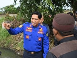 Bupati Indramayu Tinjau Langsung Kondisi Saluran Irigasi Gatot Subroto dan Jalan Pembangunan 