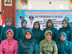 Pemerintah Kecamatan Karangampel Lantik dan Kukuhkan Ketua TP. PKK Lima Desa,Mewujudkan Keluarga Yang Berdaya dan Sejahtera 