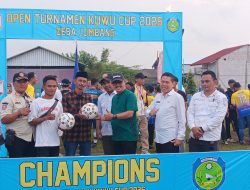 Champion Turnamen Kuwu Cup 2026 Desa Lombang Juntinyuat Sukses dan Kondusif