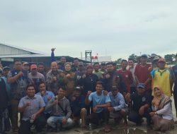 Koramil 1602 Sindang Hadiri Pelaksanaan Pembinaan Tentang Perikanan di Blok Dukuh Desa Kenanga 