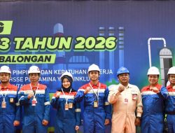 GM Kilang Balongan Tegaskan Penguatan Safety Culture Pada Bulan K3 Nasional 2026