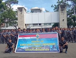 Dukung Gerakan Indonesia Asri, Kodaeral VIII Bersama Warga Bitung Gelar Karya Bakti