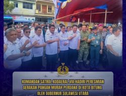 Tentara Nasional Indonesia AL Dukung Gerakan Pangan Murah Perdana di Bitung, Perkuat Ketahanan Pangan Jelang Ramadan 2026