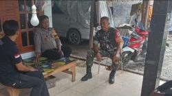 Komsos Anggota Koramil 1603 Lohbener Bersama Masyarakat Desa Waru