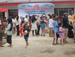 Manfaatkan Bulan Ramadhan, Warga Berbondong-bondong Datangi Bazar Murah Dan UMKM di Halaman Gerai KDKMP 