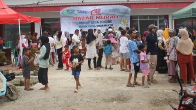 Manfaatkan Bulan Ramadhan, Warga Berbondong-bondong Datangi Bazar Murah Dan UMKM di Halaman Gerai KDKMP 
