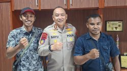 Momentum HPN 2026, Wartawan Perkuat Sinergi Informasi Bersama Ditpolairud Polda Sulut di Bitung