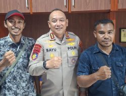 Momentum HPN 2026, Wartawan Perkuat Sinergi Informasi Bersama Ditpolairud Polda Sulut di Bitung
