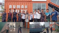 Satrol Kodaeral VIII Bitung Kerahkan 10 Personel Bersihkan Rumah Kreatif, Dukung Kolaborasi Komunitas